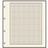 Safe Compact A4-Blankoblatt Nr. 505 Weiß Mit Lochung Und Netz, 10er Pack Neu ( - Blank Pages