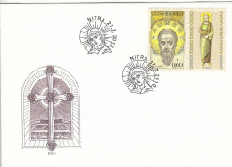 FDC SLOVAKIA 641 - FDC