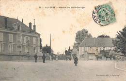 FRANCE - Auxerre - Avenue De Saint Georges - Carte Postale Ancienne - Auxerre