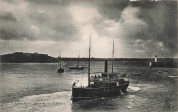 FRANCE - Saint Malo - L'avant Port - Départ Du Bac De Dinard - Animé - Carte Postale Ancienne - Saint Malo