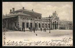 AK Frankenthal, Bahnhof  - Frankenthal