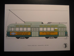 Tranvia Serie 1600 WASHINGTON 1962 Advertising CESO Num. 50 Tram Tramway Postcard SPAIN Barcelona TB - Tramways