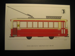 Tranvia Serie 701/12 Maquitrans 2 Ejes 1943 Tram Tramway Postcard SPAIN Barcelona TB - Strassenbahnen