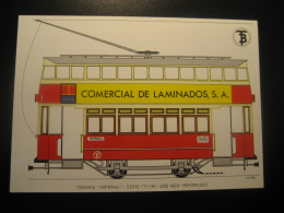 Tranvia IMPERIAL Serie 171/181 Advertising COMERCIAL DE LAMINADOS SA Tram Tramway Postcard SPAIN Barcelona TB - Tram