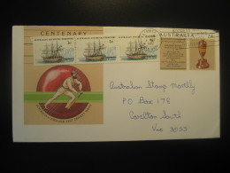 WARWICK 1982 S. Y. Aurora Ship Cancel Cover AAT Australian Antarctic Territory Antarctics Antarctica Australia - Lettres & Documents