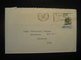 ROCKHAMPTON 1980 R.Y.S. Terra Nova Ship Cancel Cover AAT Australian Antarctic Territory Antarctiqu Antarctica Australia - Covers & Documents