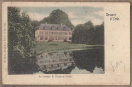 CPA BELGIQUE - UCCLE - Souvenir D'Uccle - Le Château De Monsieur Balser - TB PLAN EDIFICE + Jolie Oblitération Verso - Autres & Non Classés