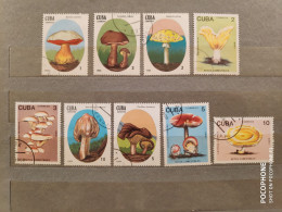 1989	Cuba	Mushrooms (F86) - Used Stamps