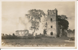 PC37029 The Ruins Of The Cathedral. Old Panama. Destroyed 1672. B. Hopkins - World