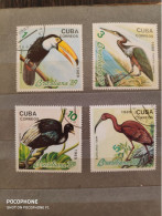 1989	Cuba	Birds (F86) - Used Stamps