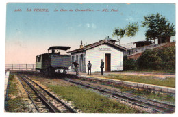 LA TURBIE - La Gare Du Crémaillère  (carte Animée) - La Turbie