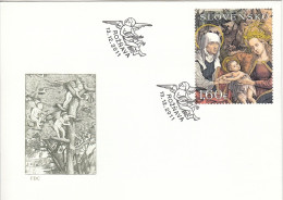 FDC SLOVAKIA 674,Christmas 2011 - FDC