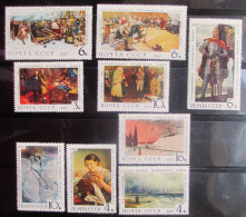Russia  USSR 1967  State Tretyakov Gallery  Mi.3445 - 53 MNH - Unused Stamps