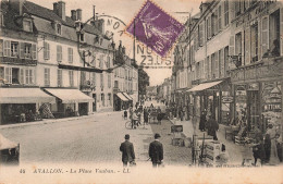 FRANCE - Avallon - La Place Vauban - Carte Postale Ancienne - Avallon