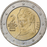 Autriche, 2 Euro, 2003, Vienna, SPL, Bimétallique, KM:3089 - Austria