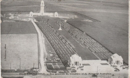 VILLERS BRETONNEUX VUE GENERALE DU CIMETIERE ET DU MEMORIAL AUSTRALIEN 1936 TBE - Villers Bretonneux