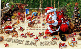 Christmas Island ASC 726 MS 2014 Christmas ,miniature Sheet, Mint Never Hinged - Christmaseiland