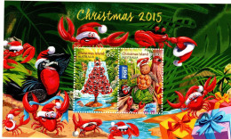 Christmas Island ASC 742 MS 2015 Christmas ,miniature Sheet, Mint Never Hinged - Christmas Island