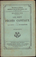 Les Sept Péchés Capitaux L’avarice La Gourmandise Par Eugen Sue 1887 C4119N - Livres Anciens