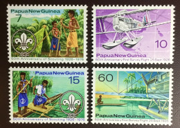 Papua New Guinea 1976 Scouts & First Flight Anniversaries MNH - Papua-Neuguinea