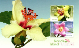 Norfolk Island 2017 Fowers Miniature Sheet,Mint Never Hinged - Isola Norfolk