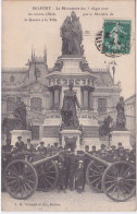 90 - BELFORT - LE MONUMENT DES 3 SIEGES AVEC LES CANONS OFFRETS PAR LE MINISTRE DE LA GUERRE - Belfort - Ville