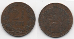 + PAYS BAS + 2 1/2 CENT 1903  + - 2.5 Cent