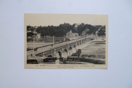 TOURS  -  37   -  Le Pont De Pierre Et La Loire  -  Indre Et Loire - Tours