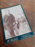 GREATBRITAIN - UK - ENGLAND - LONDON - WITHOUT.E.C. - WHITECHAPEL.E. - W. WRIGHT - OLDER COUPLE POSING - AELTERES PAAR - Places