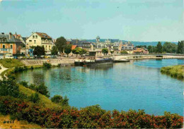 02 - Soissons - Les Bords De L'Aisne - Péniches - CPM - Voir Scans Recto-Verso - Soissons