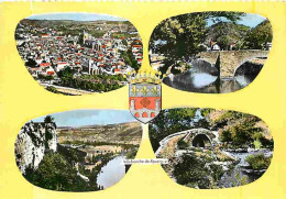 12 - Villefranche De Rouergue - Multivues - Blasons - Carte Neuve - CPM - Voir Scans Recto-Verso - Villefranche De Rouergue