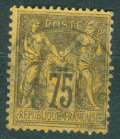 France  99  Ob  TB    - 1876-1898 Sage (Type II)