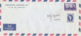 Iran Air Mail Cover Sent To Denmark - Iran