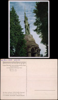 Hiddesen-Detmold Hermannsdenkmal, Fahrrad-Werbung Stricker Fahrrad 1954 - Detmold