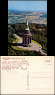 Ansichtskarte Hiddesen-Detmold Hermannsdenkmal - Luftbild 1977 - Detmold