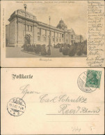 Ansichtskarte Düsseldorf Officielle Ausstellungs-Postkarte Kunstpalast 1902 - Düsseldorf