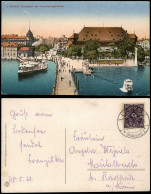 Ansichtskarte Konstanz Hafen, Dampfer 1920 - Konstanz