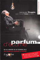 Parfum  D Ecume Jacques Trupin Essaion Theatre PARIS 15(scan Recto-verso) MB2321 - Publicité