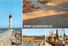 PORT LA NOUVELLE La Jetee Vue Generale La Plage Le Port De Peche 13(scan Recto-verso) MB2341 - Port La Nouvelle