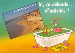 PORT LA NOUVELLE Ici Ca Deborde D Activites La Plage 22(scan Recto-verso) MB2339 - Port La Nouvelle