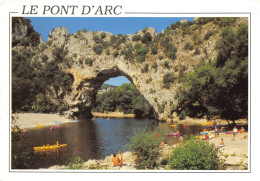 LE PONT D ARC Majestueuse Arche Naturelle Creusee Dans Le Rocher Par La Riviere 15scan Recto-verso) MB2366 - Vallon Pont D'Arc