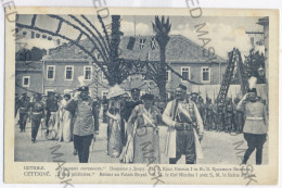 MUN 1 - 9954 CETINJE, Montenegro, King NICOLAS I And Queen MILENA - Old Postcard - Unused - Montenegro