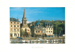 HONFLEUR Le Quai Et L Eglise St Etienne 6(scan Recto-verso) MB2395 - Honfleur