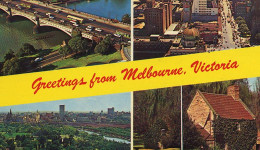 2-AUSVIC 01 01 - MELBOURNE - MULTIVUES (PRINCES BRIDGE, ROYAL BOTANIC GARDENS, SWANSTON STREET, ...) - Melbourne