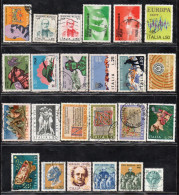 Italia 1972 Lotto 24 Esemplari (vedi Descrizione) - 1961-70: Used