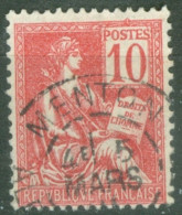 France Yv 116 Ob TB Obli Menton Alpes Maritimes - Oblitérés