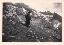 ALPES LE GELAS 1953  ALPINISME  PHOTO ORIGINALE  9 X 6 CM R6 - Places