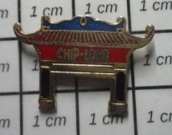 1018c Pin's Pins / Beau Et Rare / MARQUES / PRODUITS ASIATIQUES CHIP LONG - Markennamen