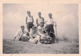 ALPES LE MONT BAUDON 1948 ALPINISME  PHOTO ORIGINALE  9 X 6 CM R1 - Places