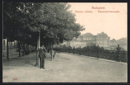 AK Budapest, Auf Der Basteipromenade  - Ungarn